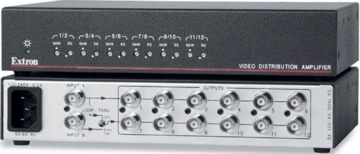 Extron MDA12VANA Analog Video Distribution Amplifier - PSSL ProSound and Stage Lighting