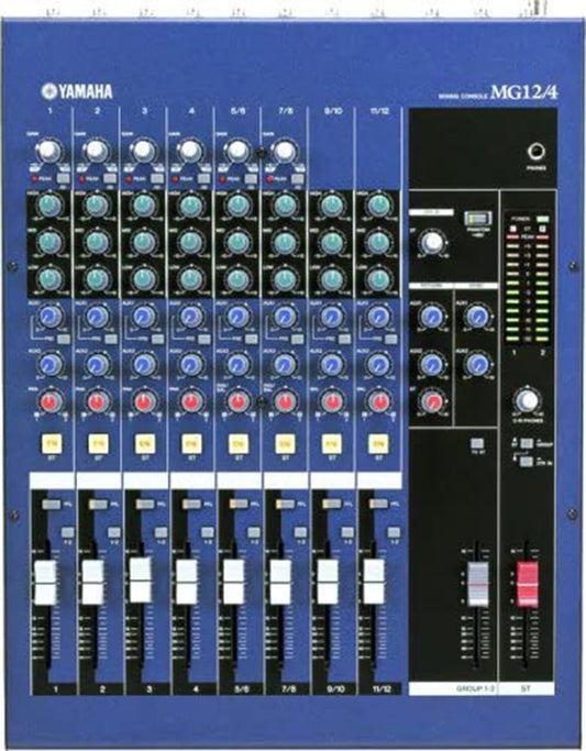 Yamaha MG12/4 12-Channel Mixer - PSSL ProSound and Stage Lighting