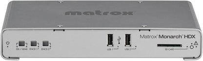 Matrox HDX Dual Channel H.264 Encoder for Broadcast - PSSL ProSound and Stage Lighting