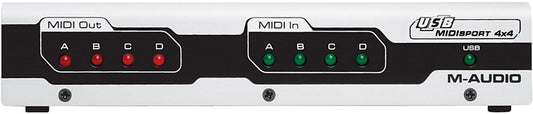 M-Audio MIDISPORT 4x4 4 Port MIDI Interface - PSSL ProSound and Stage Lighting