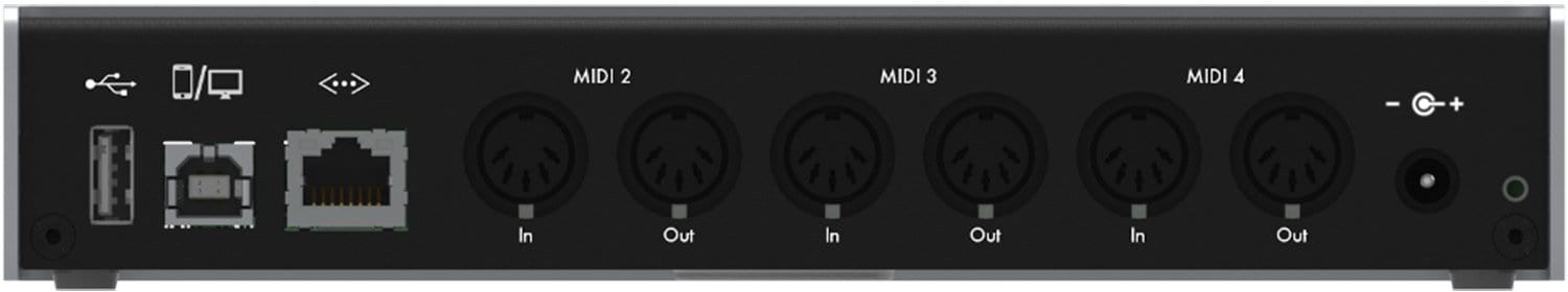 Iconnectivity MIDI4PLUS Interface 4 In/Out - 3 USB - PSSL ProSound and Stage Lighting