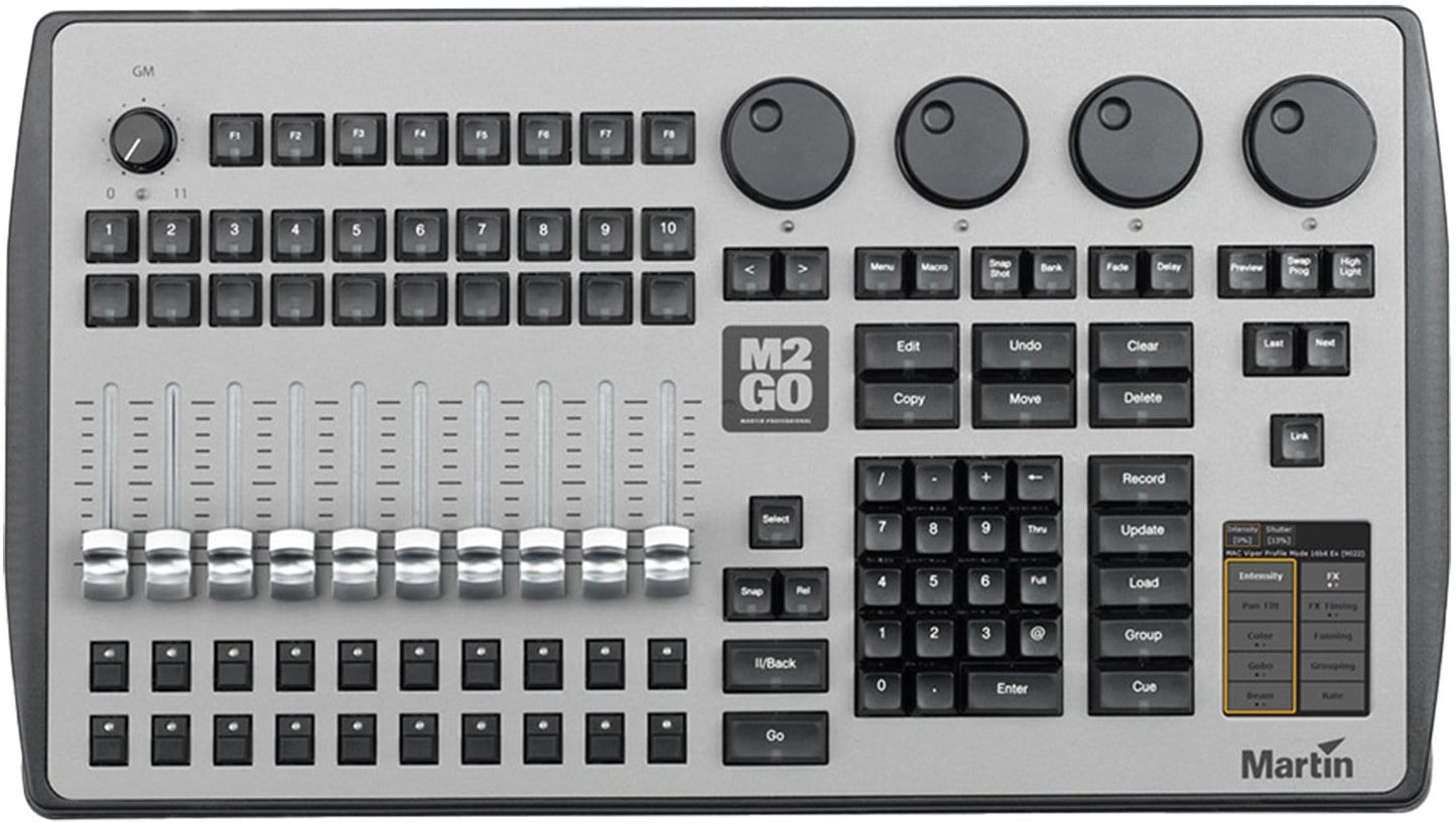 Martin M2GO Lighting Mixing Console 4 DMX Outputs - PSSL ProSound and Stage Lighting