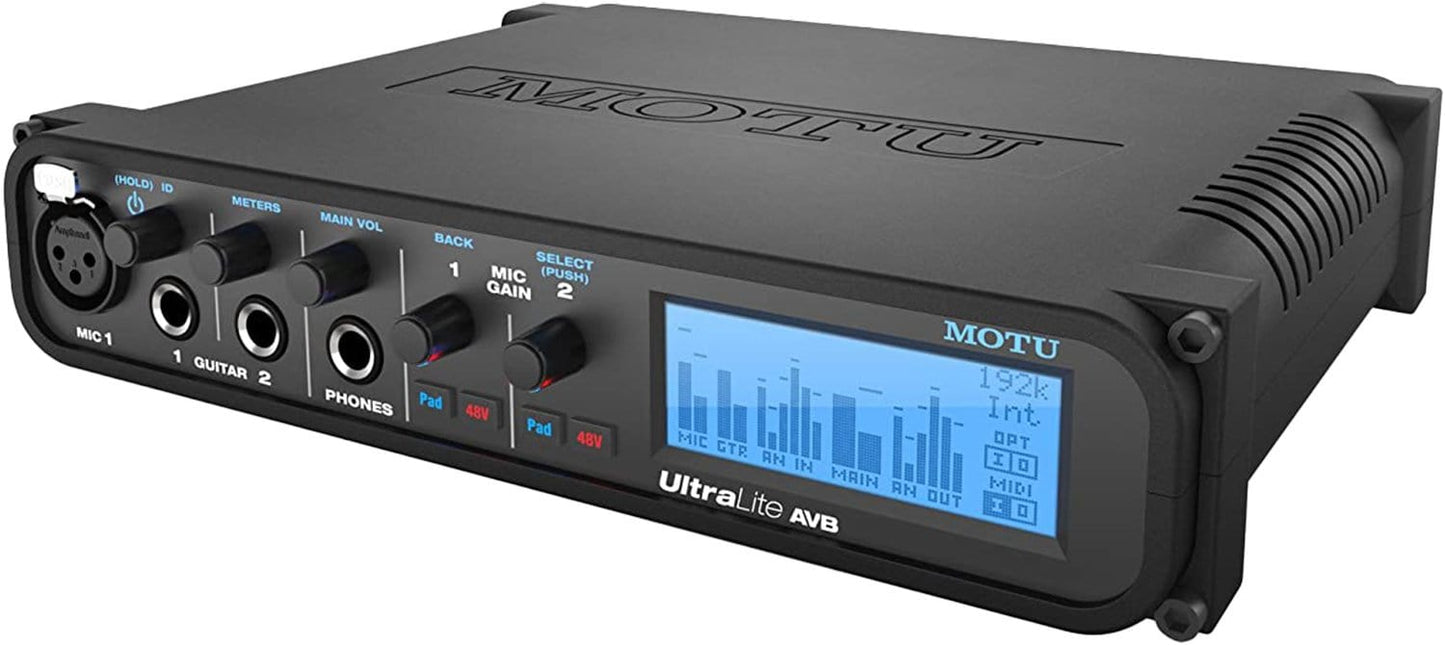 MOTU MOTUULAVB USB AVB IOS Ultralite Interface - PSSL ProSound and Stage Lighting