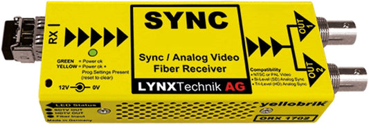 Lynx Technik AG ORX1702 Sync/Analog Video Receiver - PSSL ProSound and Stage Lighting