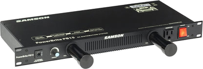 Samson PB15 1U 8-Outlet 5-15 Edison 15A Power Conditioner - PSSL ProSound and Stage Lighting