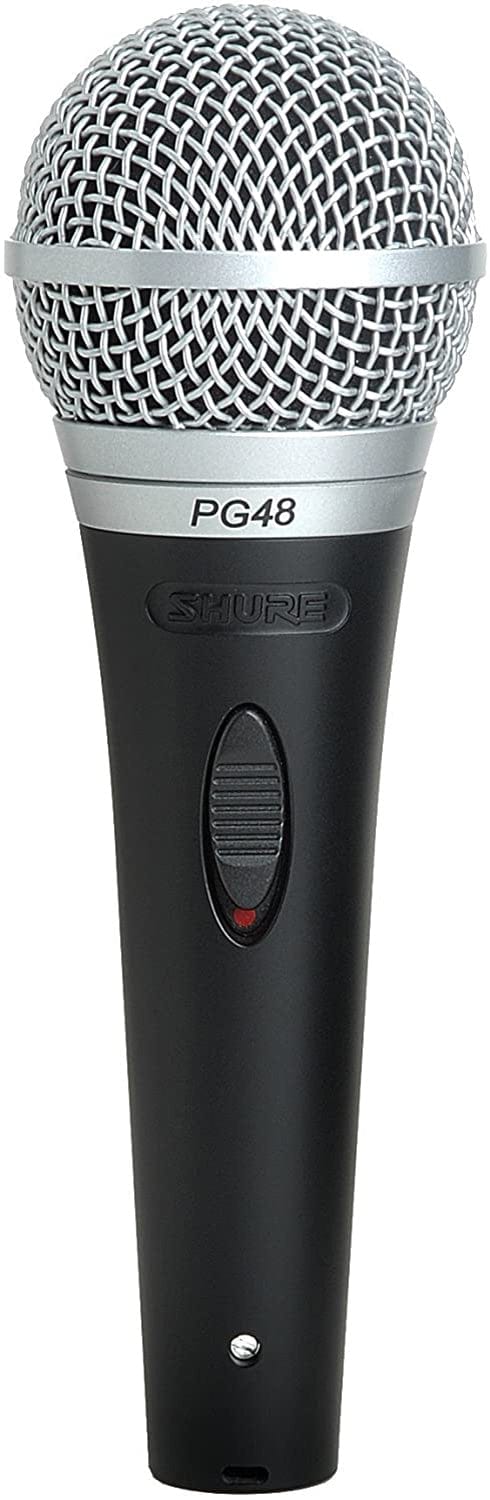 Shure PG48 Dynamic Cardioid Microphone w/ Switch - PSSL ProSound and Stage Lighting