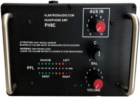 Albatros PH9C IEM Headphone Amplifier - PSSL ProSound and Stage Lighting