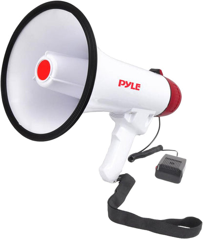 Pyle Pro PMP40 40W Megaphone w/ Siren & Detachable Handheld Microphone - PSSL ProSound and Stage Lighting