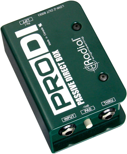 Radial Engineering PROD1 Passive Direct Box - PSSL ProSound and Stage Lighting