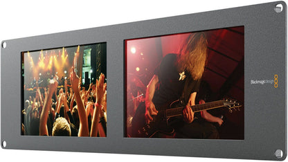 Blackmagic Design SmartView Duo Rackmount Monitors - PSSL ProSound and Stage Lighting