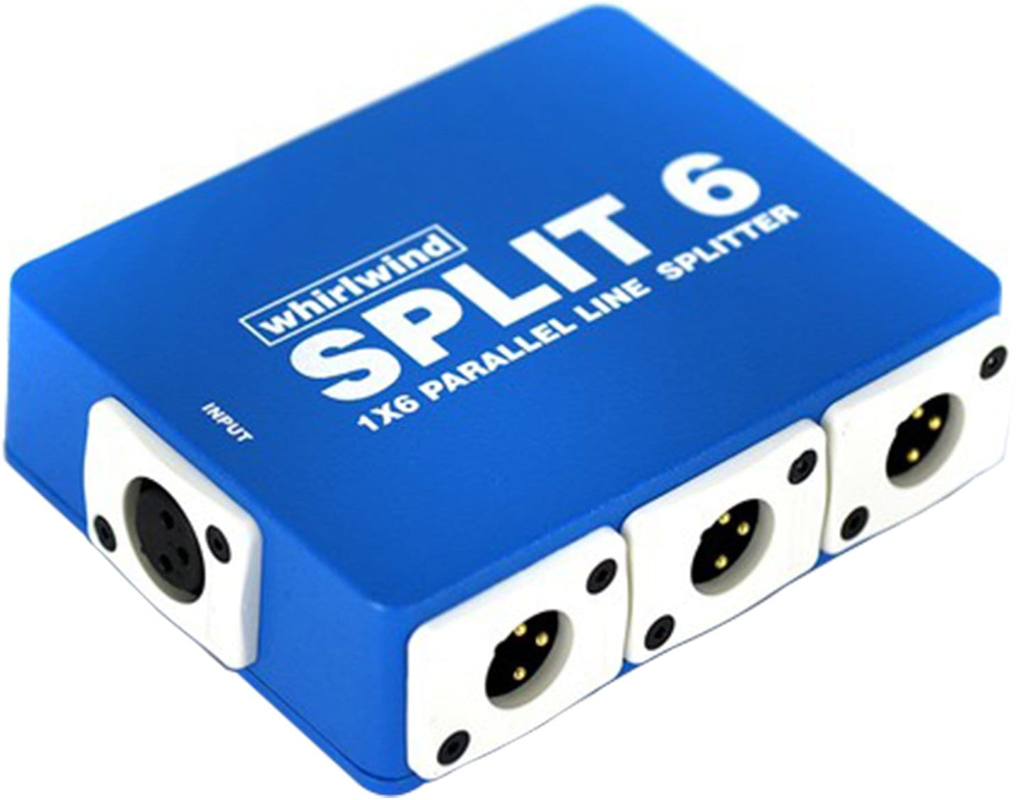 Whirlwind SPLIT-6 1-In 6-Out XLR Microphone Line Splitter - PSSL ProSound and Stage Lighting