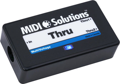 MIDI Solutions THRU Active 2-Out Distribution Box - PSSL ProSound and Stage Lighting