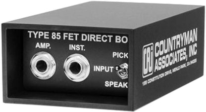 Countryman TYPE85 1 Channel Active Direct Box - PSSL ProSound and Stage Lighting