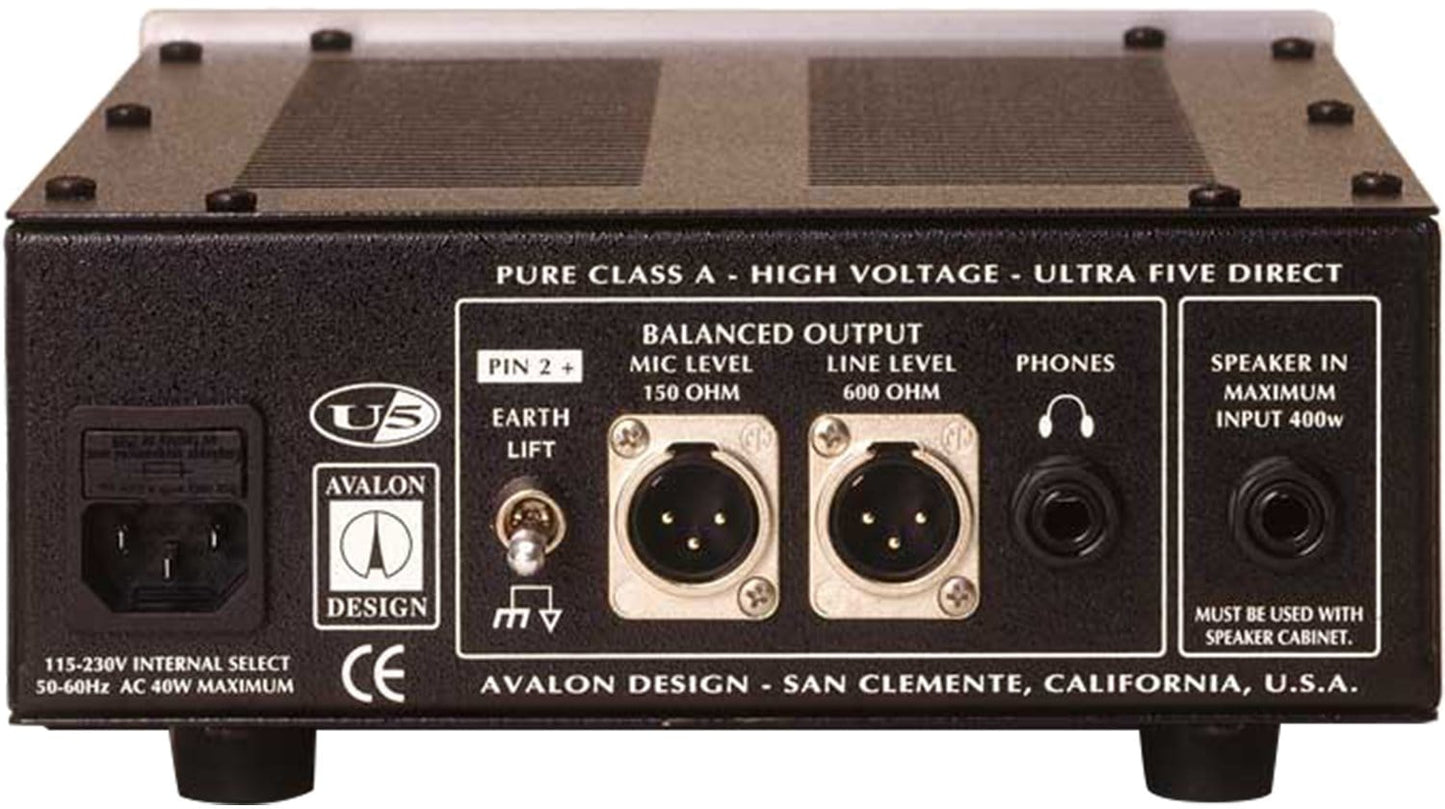 Avalon U5 Dual Channel Active Direct Box - PSSL ProSound and Stage Lighting