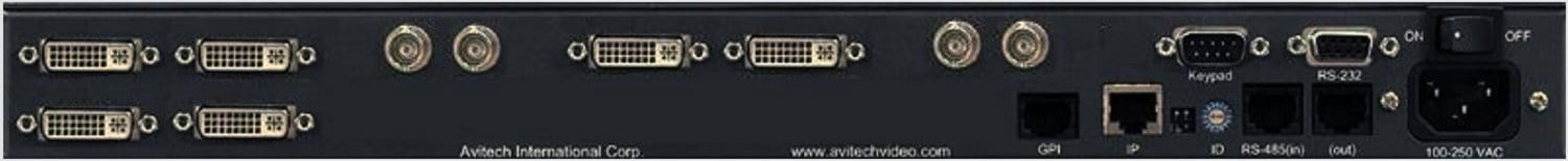 Avitech VCC8008U 4DVI and 4 SDI Octo Split - PSSL ProSound and Stage Lighting