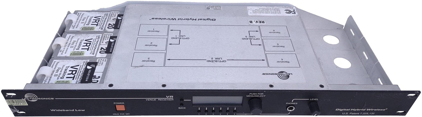 Lectrosonics Venue RX 6-Channel Wideband Main Frame Receiver - PSSL ProSound and Stage Lighting