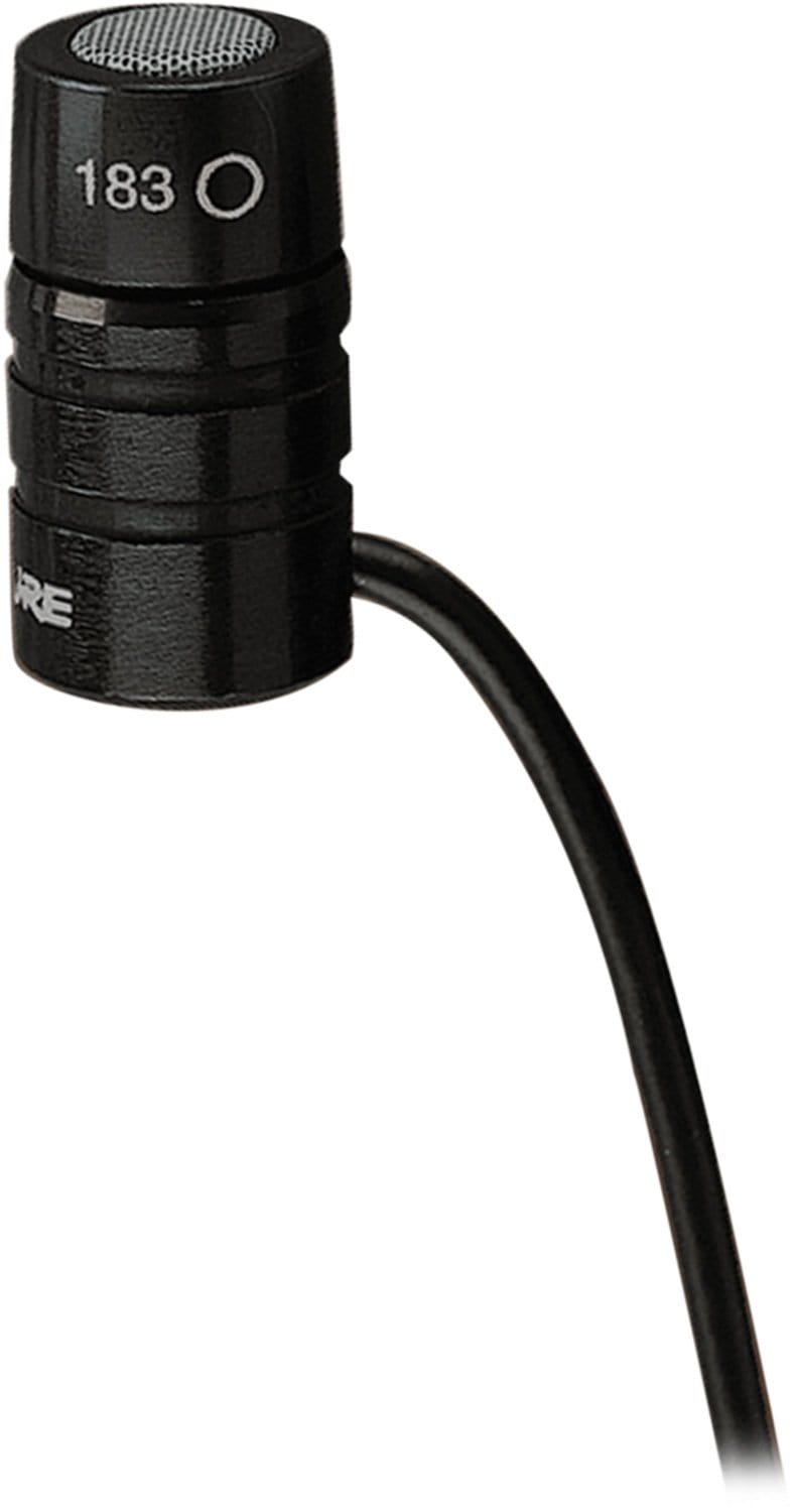 Shure WL183SHU Omnidirectional Lavalier Mic Plug - PSSL ProSound and Stage Lighting