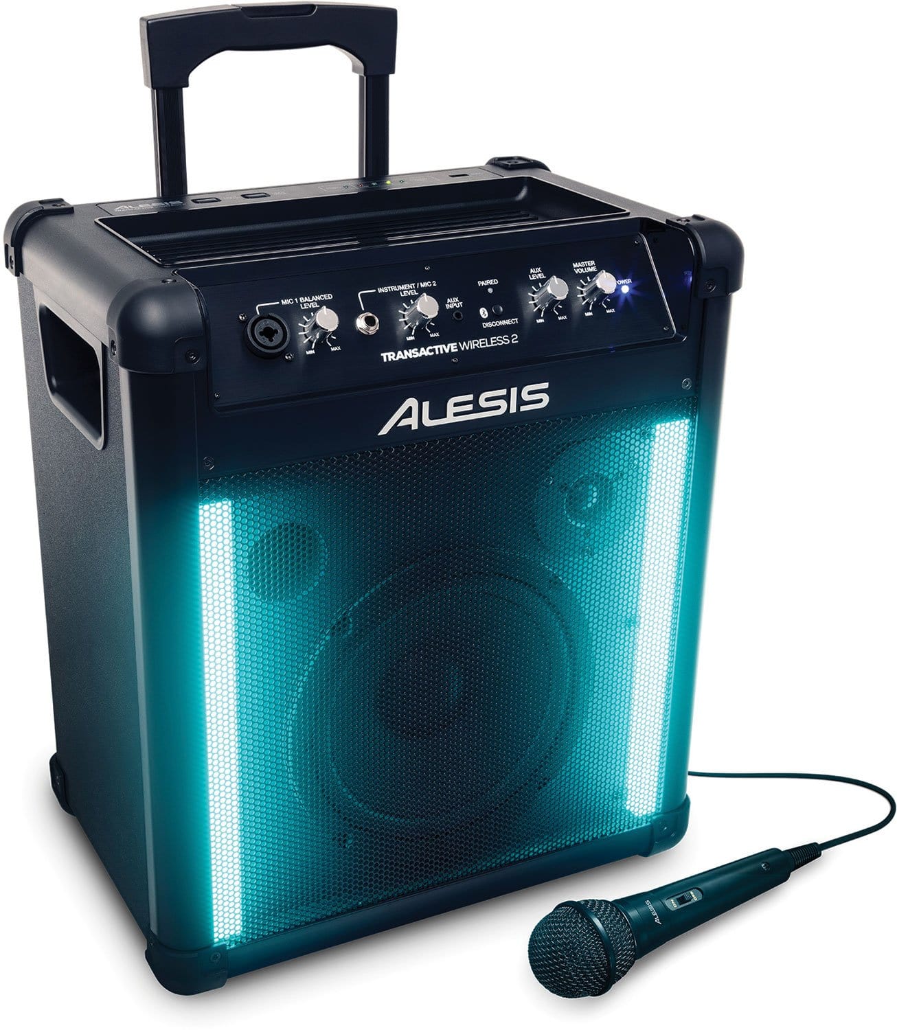 Alesis TransActive Wireless 2 Portable Powered Speaker - PSSL ProSound and Stage Lighting