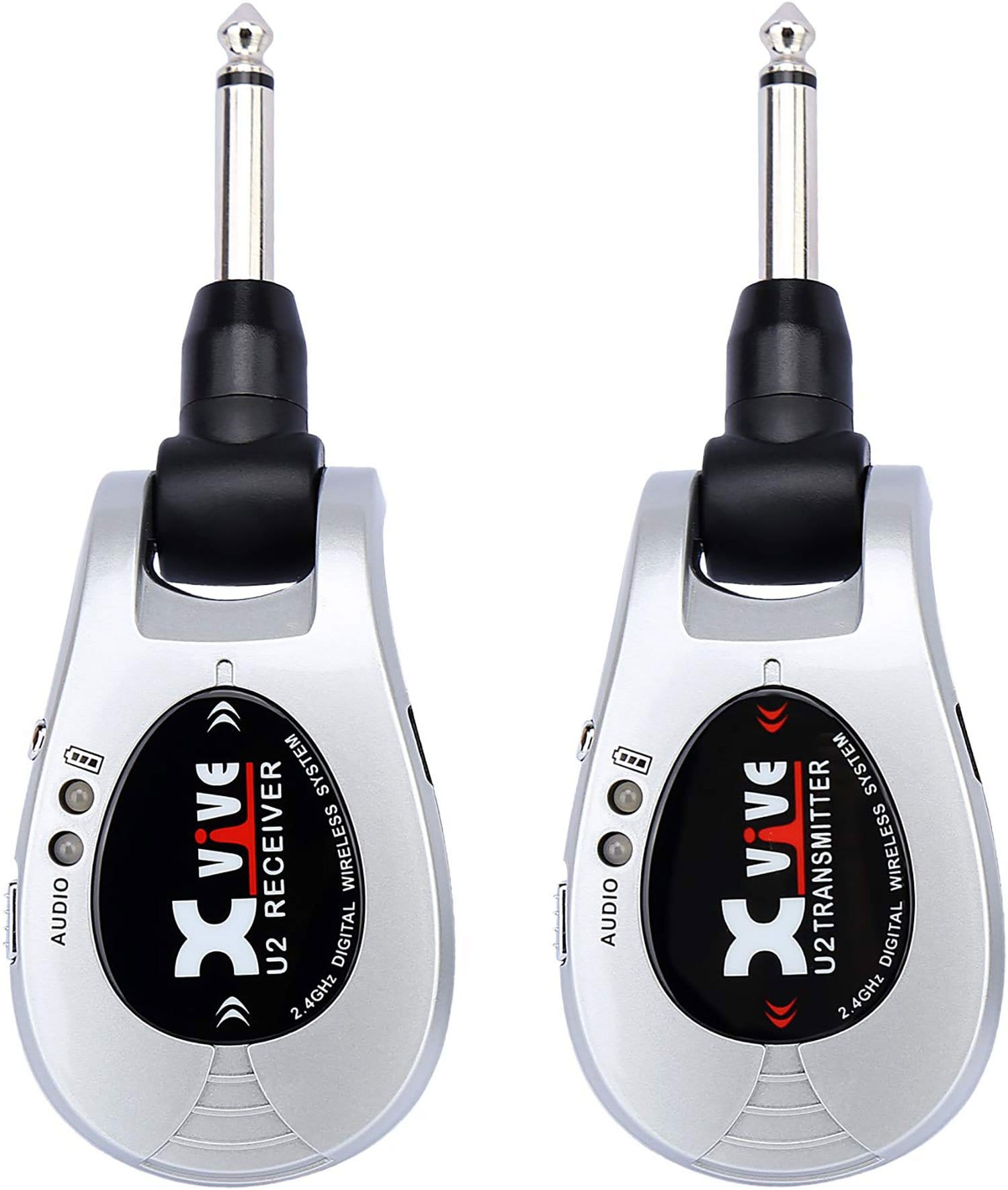 Xvive U2 Rechargable Guitar Wireless System Silver - PSSL ProSound and Stage Lighting