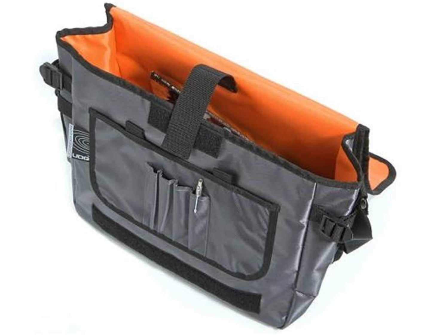 UDG U9419 Courier Bag Steel Grey with Orange Inside - PSSL ProSound and Stage Lighting