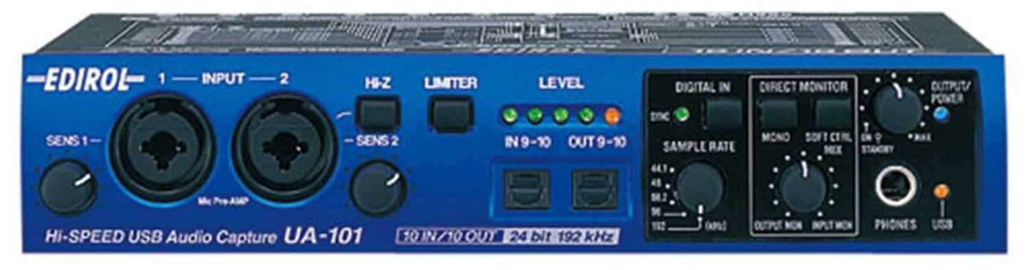 Edirol UA-101 10 In And 10 Out Hi Speed Usb - PSSL ProSound and Stage Lighting