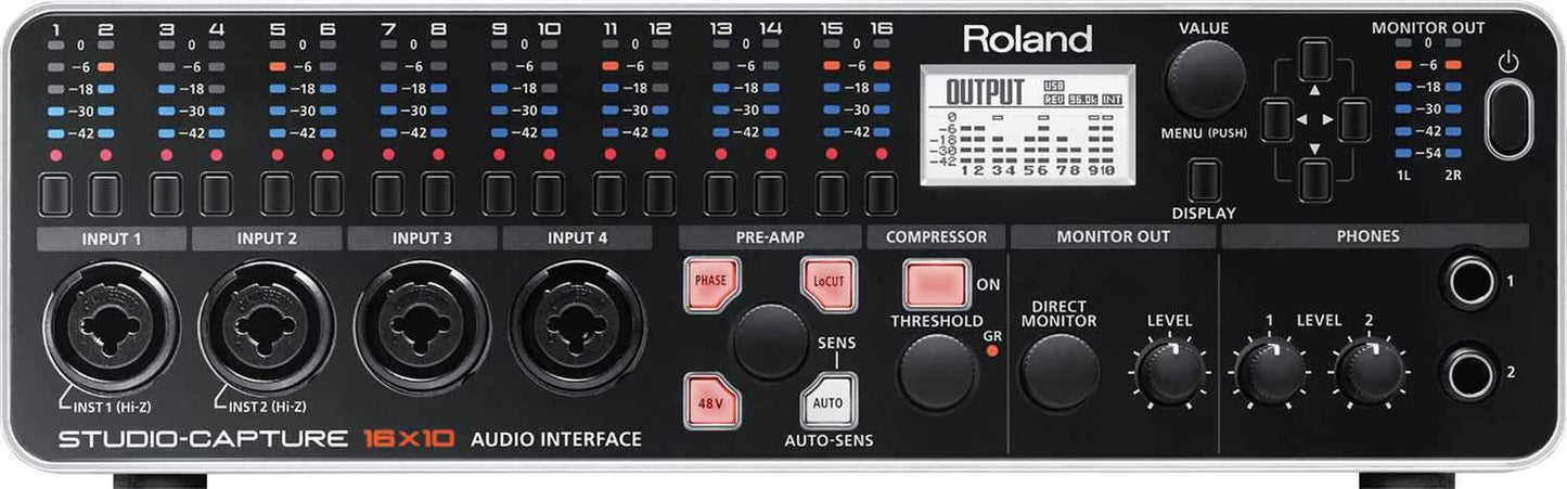 Roland Studio Capture USB Audio Interface - PSSL ProSound and Stage Lighting
