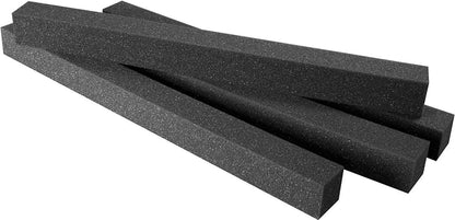 Ultimate Acoustics 24-Inch Charcoal Foam Edging 24-Pack - PSSL ProSound and Stage Lighting