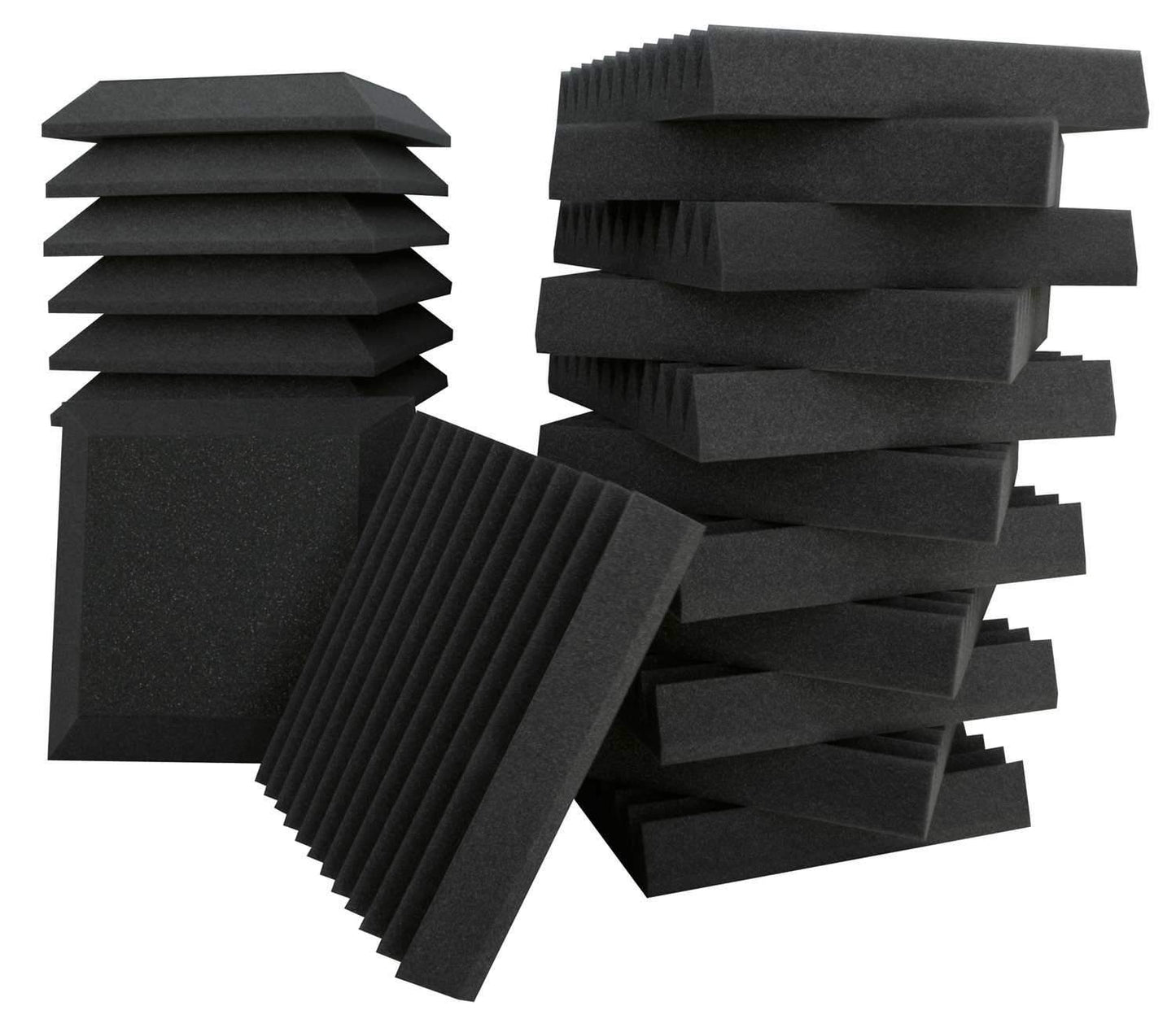 Ultimate Acoustics KITSB2 Studio Foam Panel Bundle - PSSL ProSound and Stage Lighting