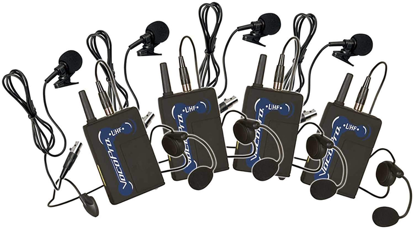 VocoPro UBP-7 UHF Wireless Bodypack for Headset or Lavalier Mic - PSSL ProSound and Stage Lighting