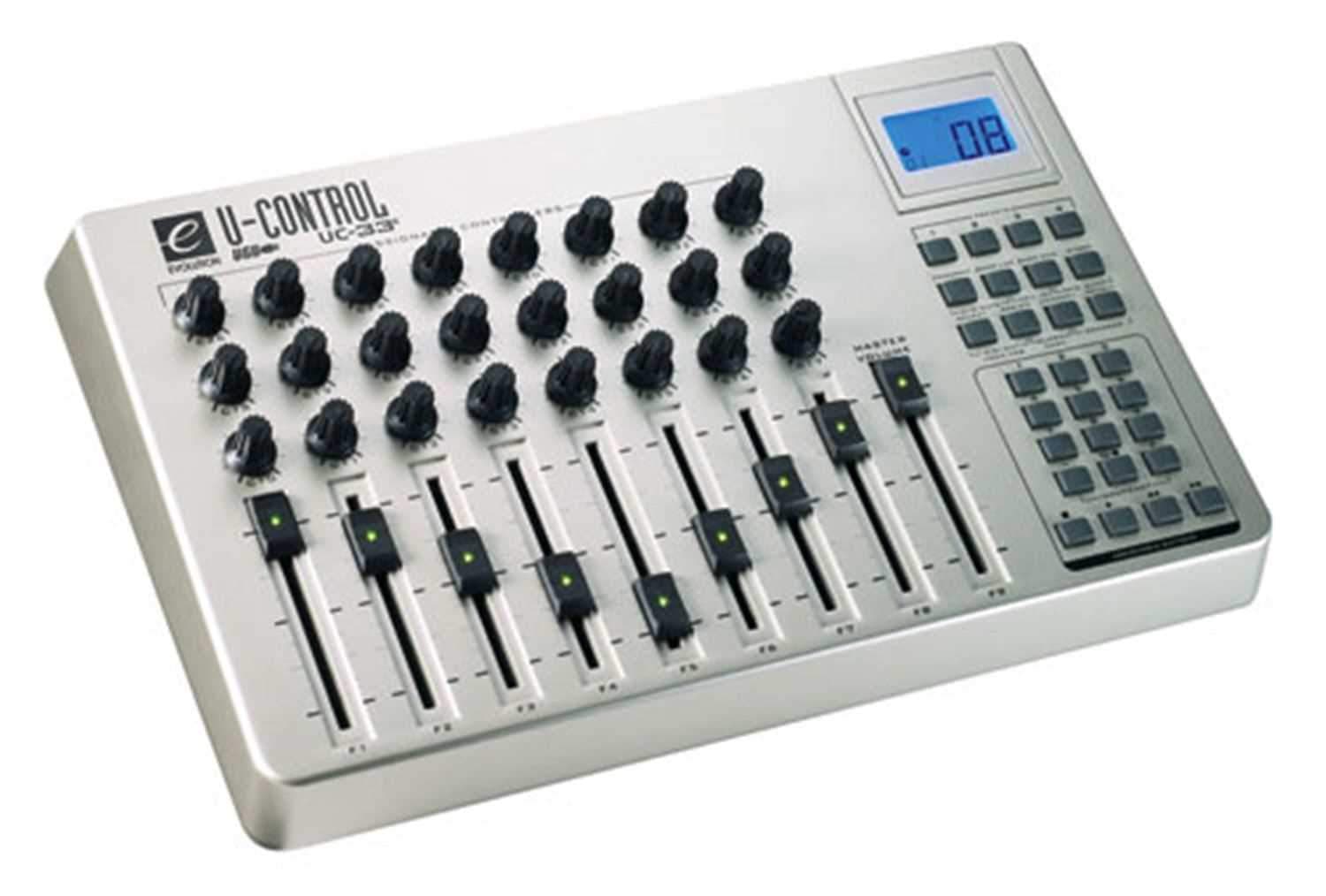 M-Audio UC-33E MIDI USB Control Surface - PSSL ProSound and Stage Lighting