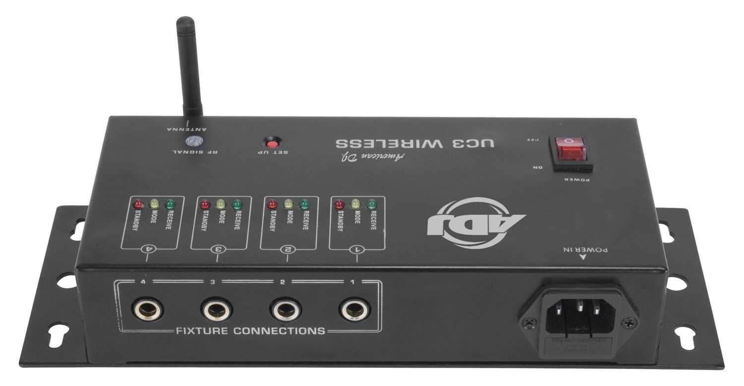 American DJ UC3-Wireless 4 Output UC3 COntroller - PSSL ProSound and Stage Lighting