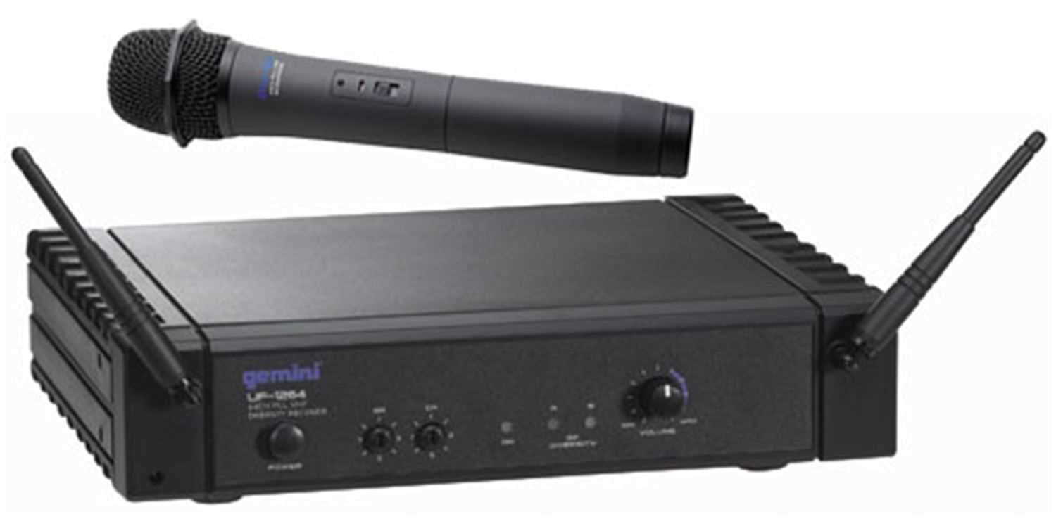 Gemini UF1264M Diversity Handheld Mic System - PSSL ProSound and Stage Lighting