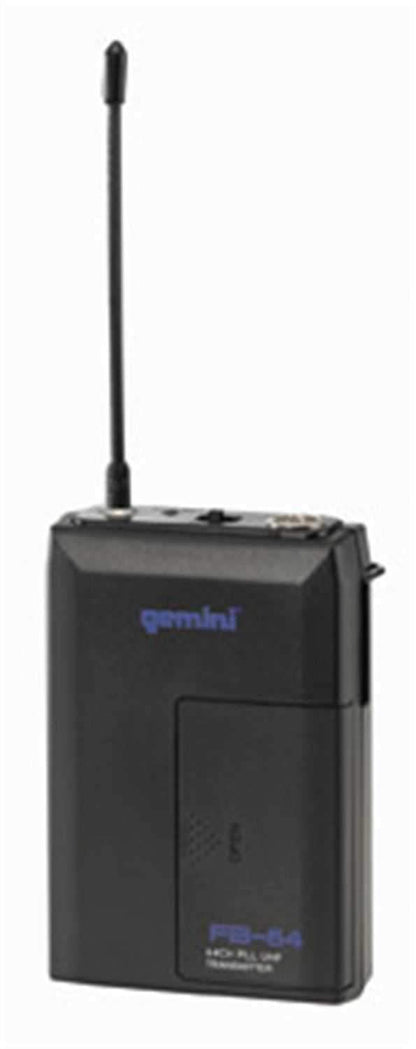 Gemini UF-2064HL Dual Channel UHF Headset/Lav Comb - PSSL ProSound and Stage Lighting