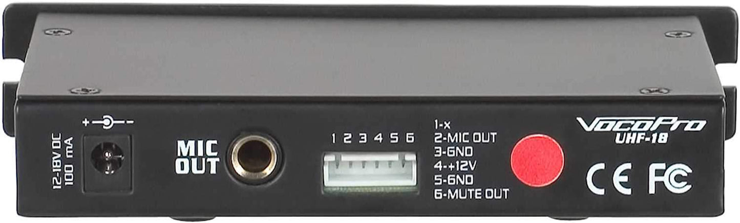 VocoPro UHF-18 DIAMOND-N Crystal Single Channel Wireless Mic - PSSL ProSound and Stage Lighting
