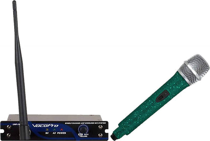 VocoPro UHF-18 DIAMOND-Q UHF Wireless Mic System - Emerald Green - PSSL ProSound and Stage Lighting