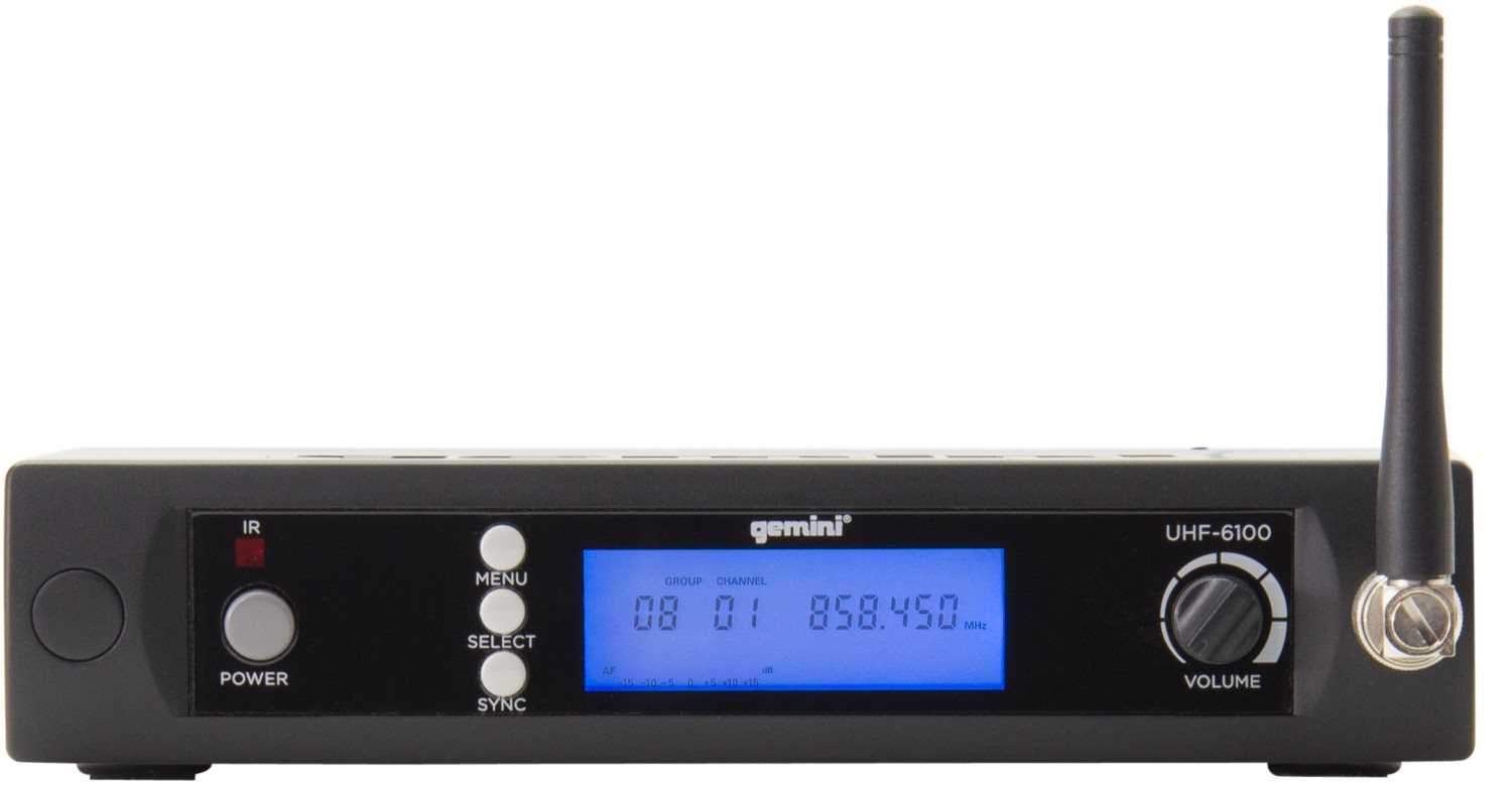 Gemini UHF-6100HL UHF Lav & Headset Wireless Mic - PSSL ProSound and Stage Lighting