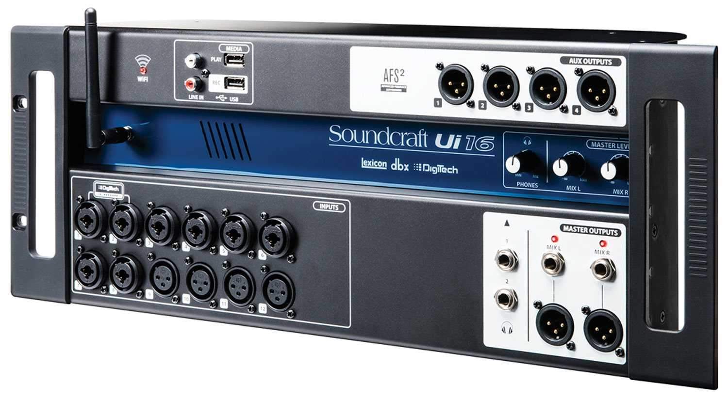 Soundcraft Ui16 Digital Mixer with Integrated Wi-Fi - PSSL ProSound and Stage Lighting