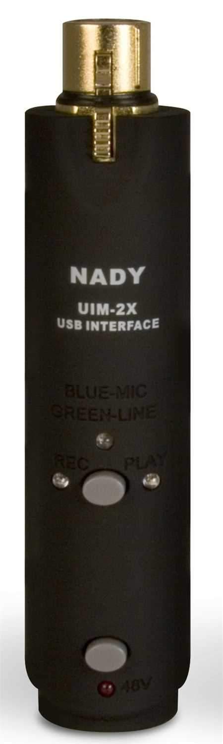 Nady UIM2X Usb Audio Interface with Phantom Power - PSSL ProSound and Stage Lighting
