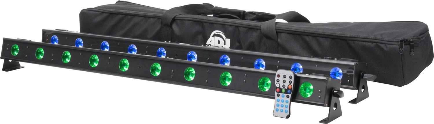 ADJ American DJ Ultra Bar 10 Plus Pak LED Light Bundle - PSSL ProSound and Stage Lighting
