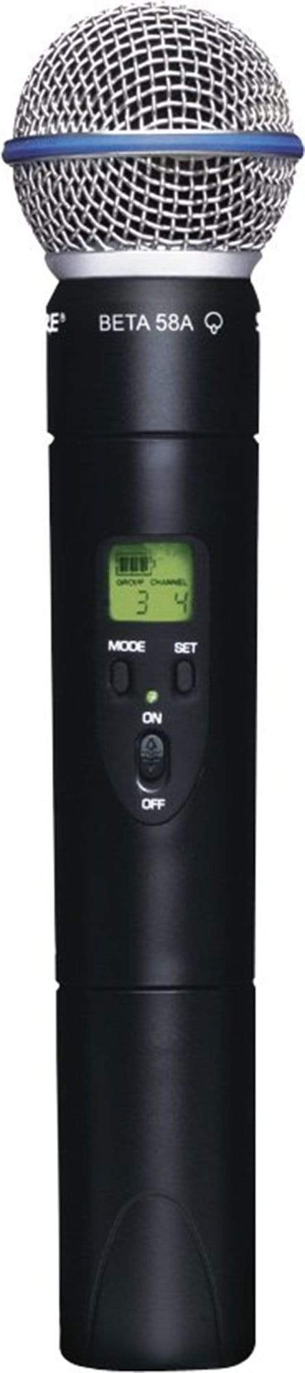 Shure ULX2/BETA58-J1 Handheld Transmitter - PSSL ProSound and Stage Lighting
