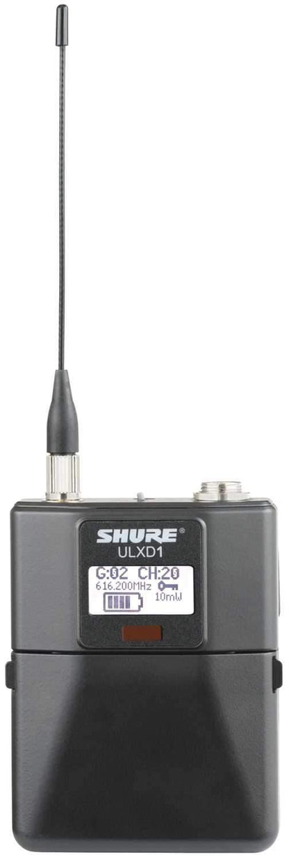 Shure ULXD1 Digital Wireless Bodypack Transmitter - PSSL ProSound and Stage Lighting