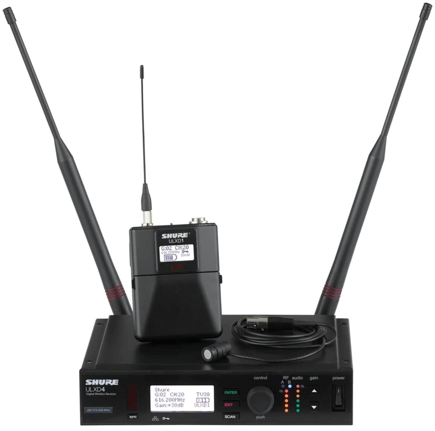 Shure ULXD1483 Digital Wireless Lavalier System - PSSL ProSound and Stage Lighting