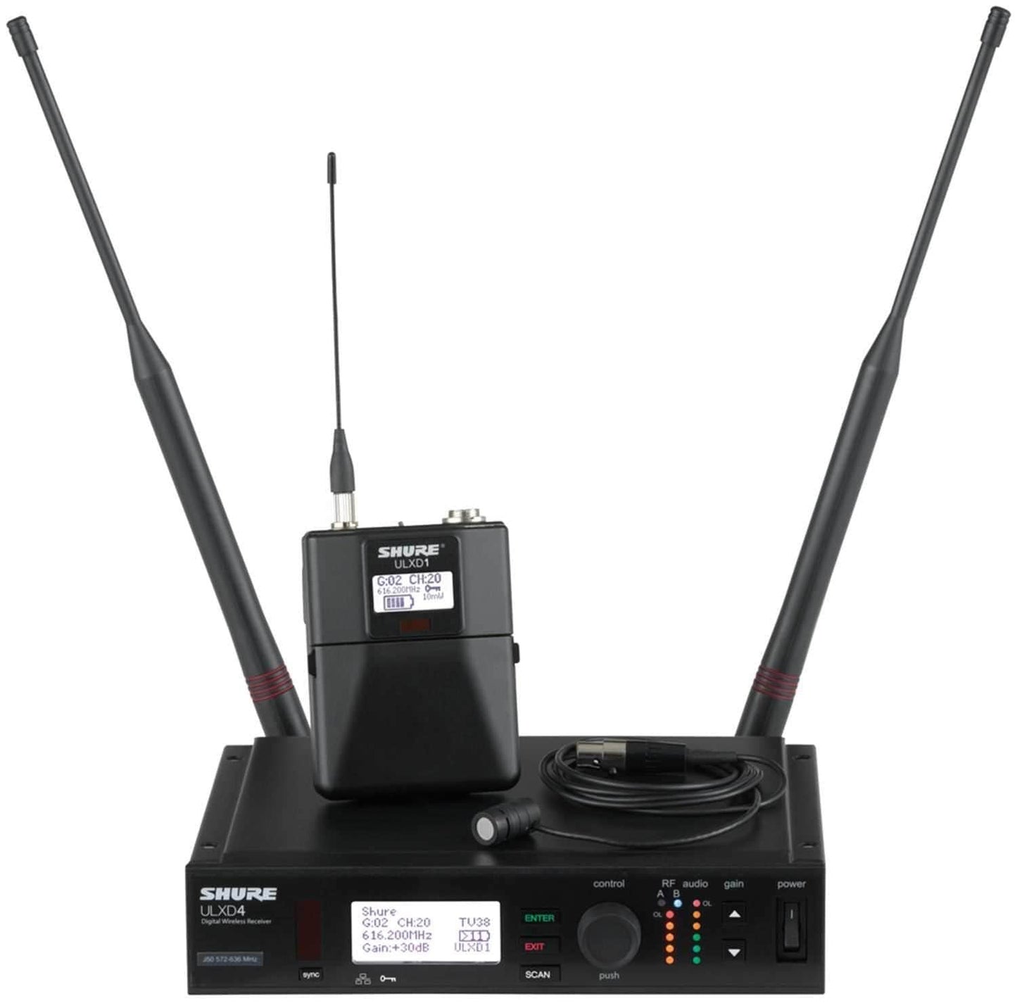 Shure ULXD1485 Digital Wireless Lavalier System - PSSL ProSound and Stage Lighting