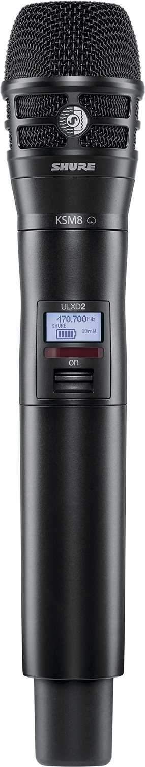 Shure ULXD2/K8B ULXD Handheld Transmitter - Black - PSSL ProSound and Stage Lighting