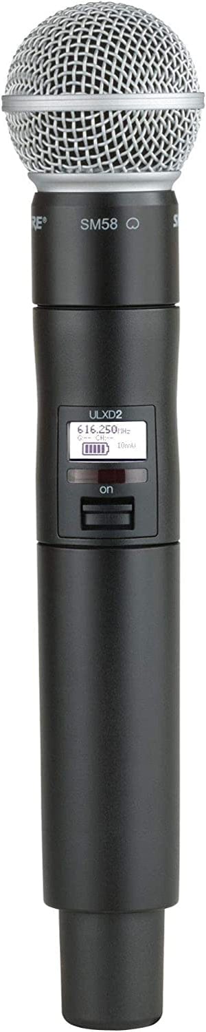 Shure ULXD2SM58 Handheld Transmitter with SM58 H50 - PSSL ProSound and Stage Lighting