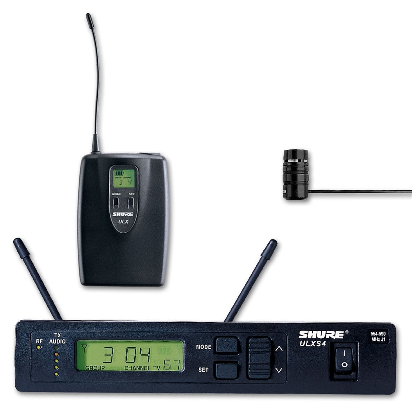 Shure ULXS1483 UHF Lavalier Wireless Mic with Wl183 - PSSL ProSound and Stage Lighting