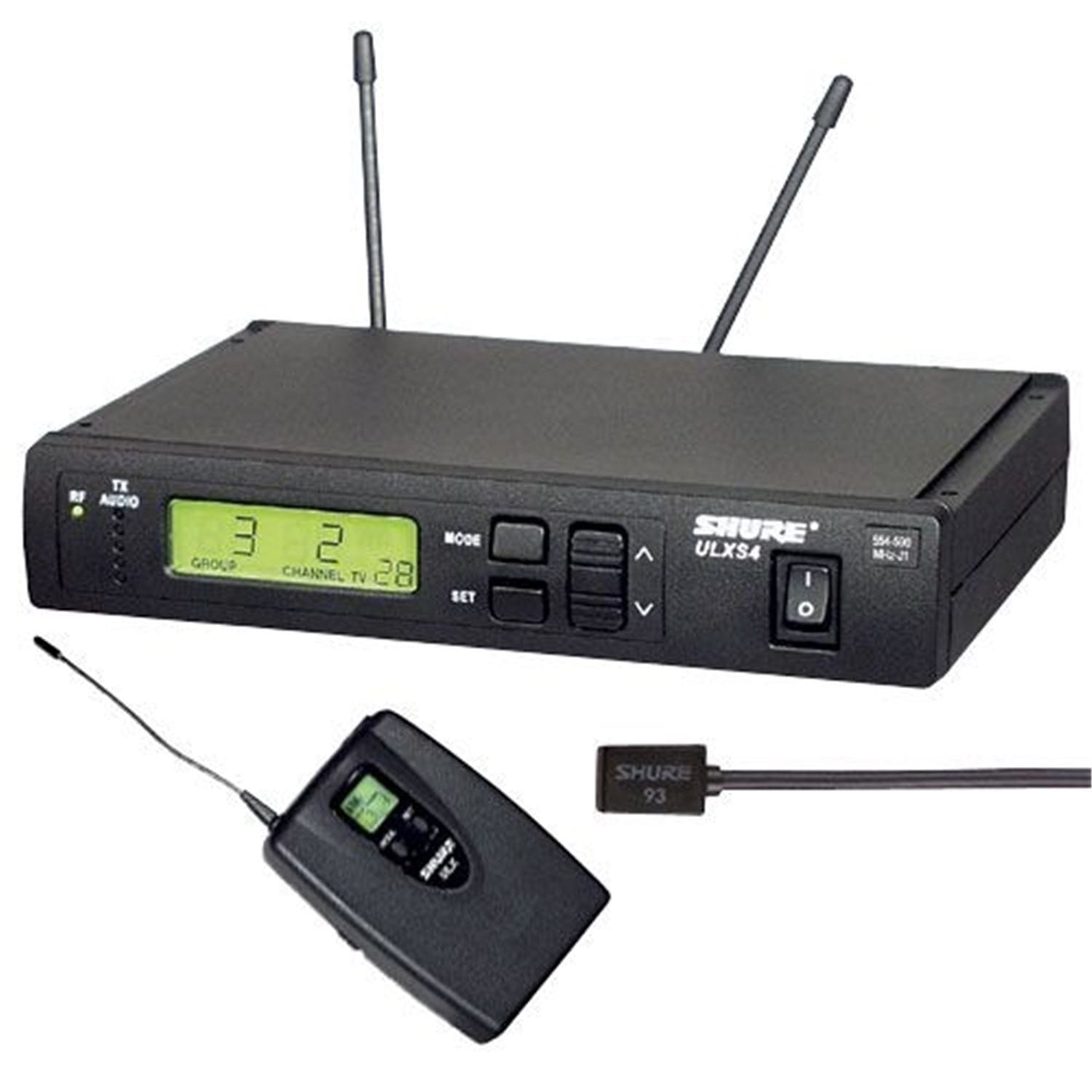 Shure ULXS-1493 Lavalier Wireless Microphone - PSSL ProSound and Stage Lighting