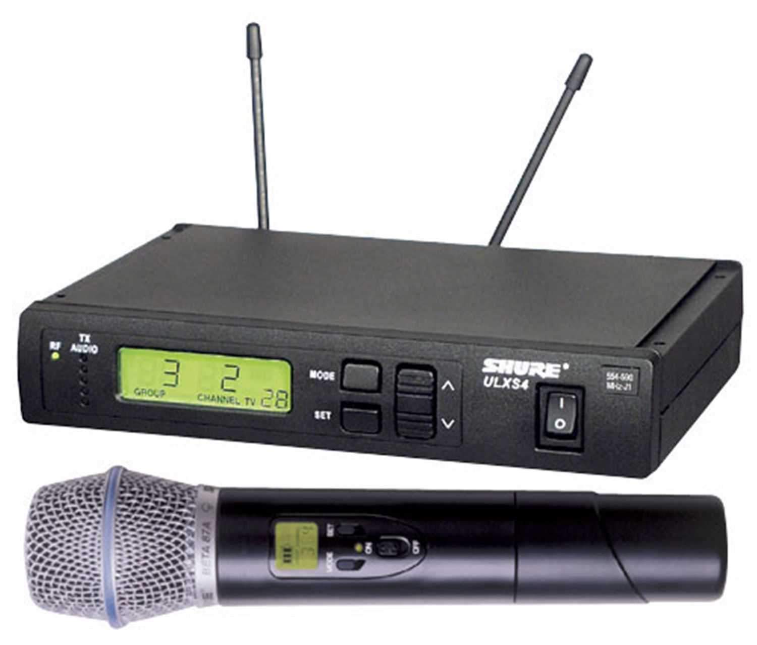 Shure ULXS24BETA58 UHF Hnd Wireless Mic with Beta58 - PSSL ProSound and Stage Lighting