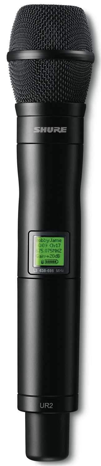 Shure UR2-KSM9BK Wireless Handheld Transmitter with KSM9 - PSSL ProSound and Stage Lighting