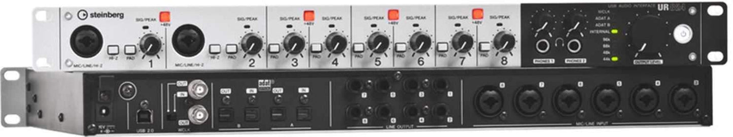 Steinberg UR824 8 In 8 Out USB Audio Interface - PSSL ProSound and Stage Lighting